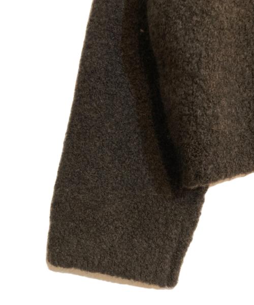 theory luxe（セオリーリュクス）theory luxe (セオリーリュクス) Piazzo Quinn Sweater ブラウン サイズ:38の古着・服飾アイテム