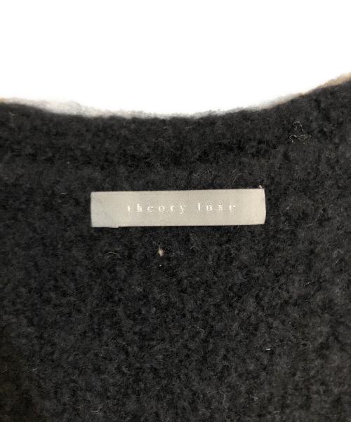 theory luxe（セオリーリュクス）theory luxe (セオリーリュクス) 25AW DCARDIGANORA SL  ブラック サイズ:38の古着・服飾アイテム