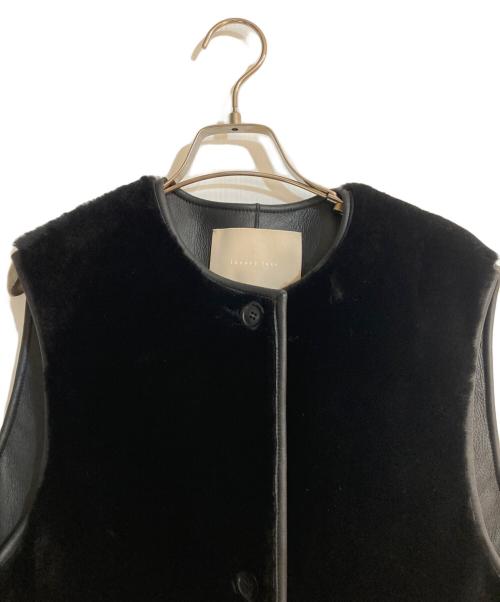 theory luxe（セオリーリュクス）theory luxe (セオリーリュクス) Mauv Shearling Luona Vest ブラック サイズ:38の古着・服飾アイテム