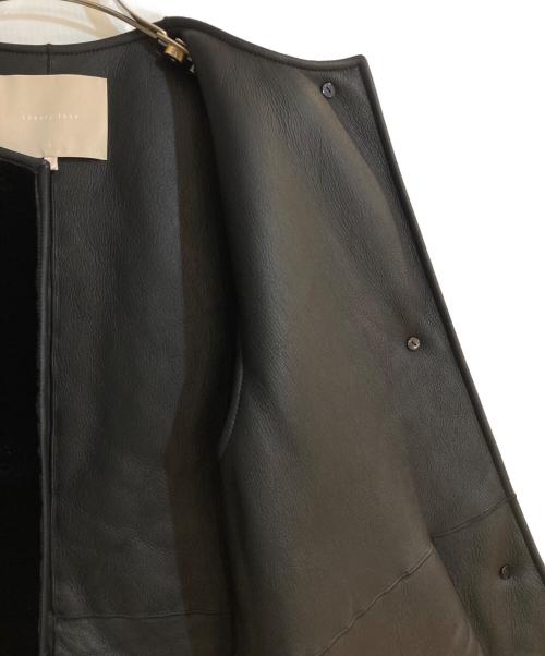 theory luxe（セオリーリュクス）theory luxe (セオリーリュクス) Mauv Shearling Luona Vest ブラック サイズ:38の古着・服飾アイテム