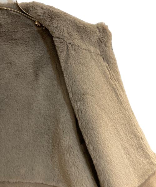 Leilian（レリアン）LEILIAN (レリアン) フェイクムートンショートジャケット ブラウン サイズ:9の古着・服飾アイテム