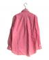 COMME des GARCONS HOMME (コムデギャルソン オム) オックスフォードフロントジップシャツ ピンク サイズ:不明：18000円