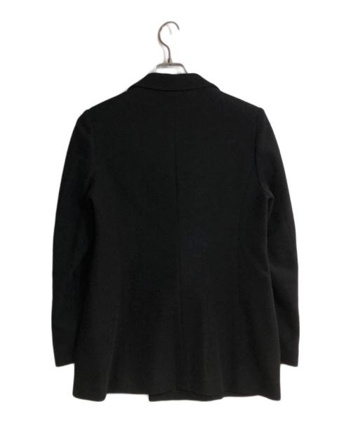 ginza maggy（ギンザマギー）ginza maggy (ギンザマギー) ウールポリ金ボタンダブルブレザー ブラック サイズ:38の古着・服飾アイテム