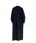 GRACE CLASSグレースクラス）の古着「バックサテンオールインワン」｜ブラック