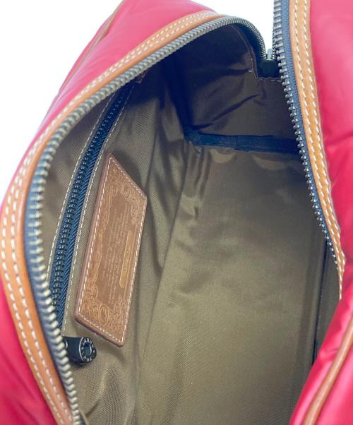 HUNTING WORLD（ハンティングワールド）HUNTING WORLD (ハンティングワールド) バチュークロスナイロンミニボストンバッグ レッドの古着・服飾アイテム