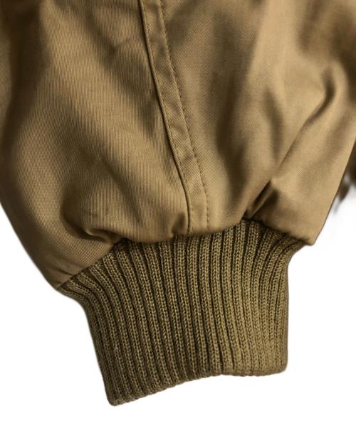 Eddie Bauer（エディーバウアー）Eddie Bauer (エディーバウアー) エルボーパッチグースダウンジャケット ブラウン サイズ:Sの古着・服飾アイテム