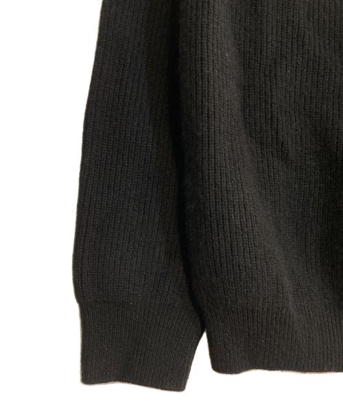 BATONER（バトナ―）BATONER (バトナ―) INNOCENT CASHMERE SIGNATURE CREW NECK ブラック サイズ:2の古着・服飾アイテム
