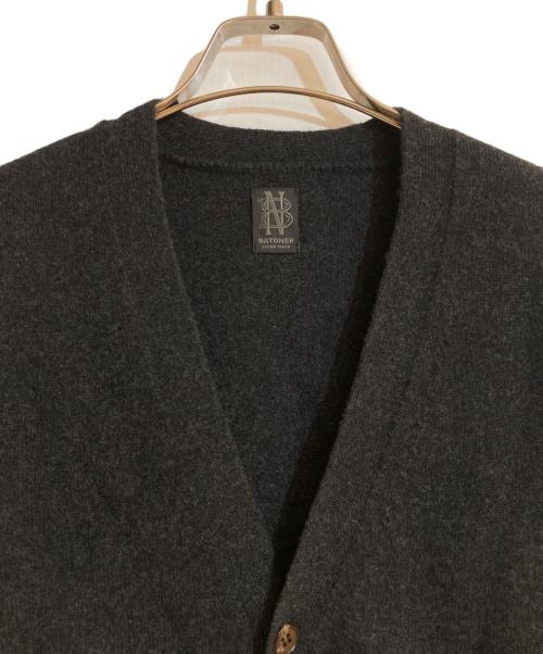BATONER（バトナ―）BATONER (バトナ―) Essential INNOCENT CASHMERE CARDIGAN ブラック サイズ:1の古着・服飾アイテム