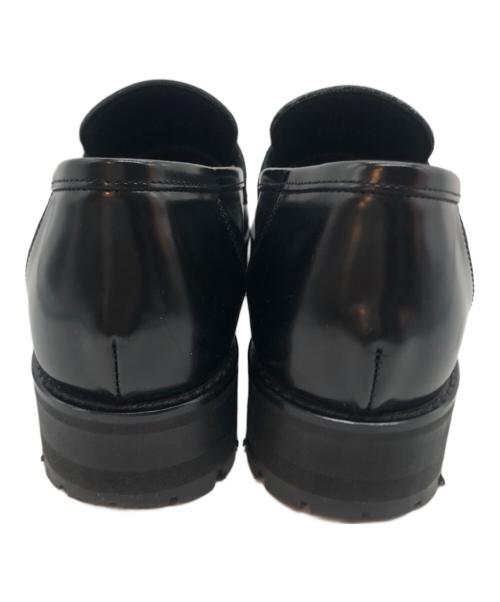 ADELO（アデロ）ADELO (アデロ) コインローファー ブラック サイズ:25の古着・服飾アイテム