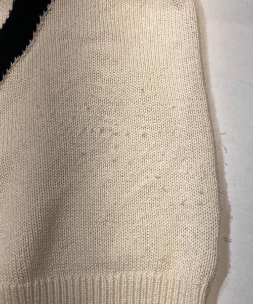 stussy（ステューシー）stussy (ステューシー) CURLY S SWEATER/カリーエスセーター アイボリー サイズ:Sの古着・服飾アイテム