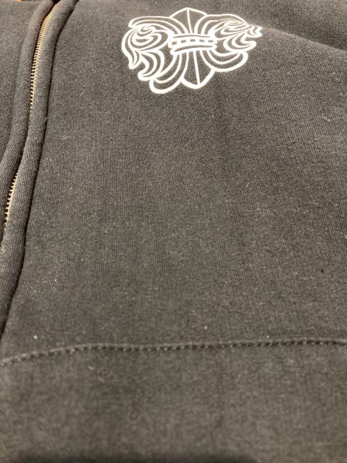 CHROME HEARTS（クロムハーツ）CHROME HEARTS (クロムハーツ) CHフレアプリントパーカー ブラック サイズ:Ｍの古着・服飾アイテム