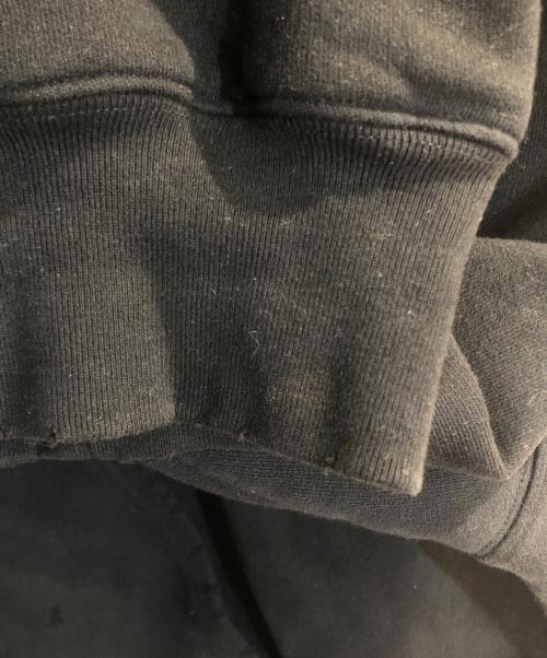 BALENCIAGA（バレンシアガ）BALENCIAGA (バレンシアガ) デストロイ加工プルオーバーパーカー ブラック サイズ:XLの古着・服飾アイテム