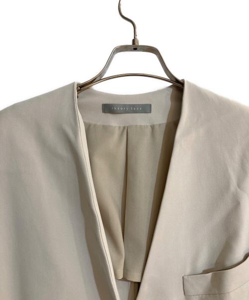theory luxe（セオリーリュクス）theory luxe (セオリーリュクス) Newan Daylia ジャケット ベージュ サイズ:38の古着・服飾アイテム
