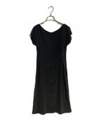 JIL SANDERジルサンダー）の古着「シルク100％バックオープンロングマーメイドワンピース」｜ブラック