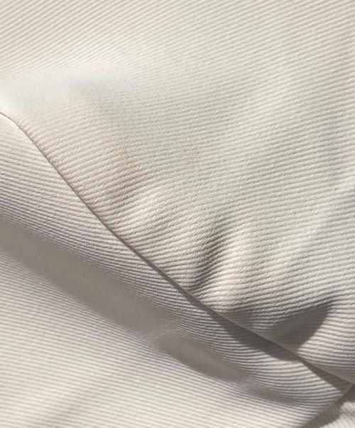 anuans（アニュアンス）anuans (アニュアンス) スキッパーネックスリットスリーブフレアワンピース ホワイト サイズ:FREEの古着・服飾アイテム