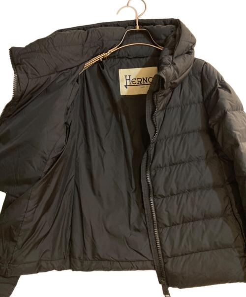 HERNO（ヘルノ）HERNO (ヘルノ) グースダウンジャケット ブラック サイズ:42の古着・服飾アイテム