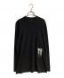 Y-3（ワイスリー）の古着「GRAPHIC LONG SLEEVE LONG-SLEEVE TOP/グラフィックロングスリーブロングスリーブトップ」｜ブラック