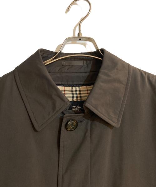 BURBERRY LONDON（バーバリーロンドン）BURBERRY LONDON (バーバリーロンドン) ライナー付ステンカラーコート ブラウン サイズ:Mの古着・服飾アイテム