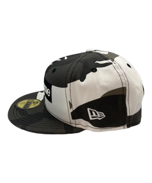 New Era（ニューエラ）New Era (ニューエラ) Supreme (シュプリーム) 25AW MLB Teams Box Logo New Era 59Fifty Cap グレー×ブラックの古着・服飾アイテム