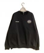 Tokyo Indiansトウキョウインディアンズ）の古着「crewneck sweatshirts」｜ブラック