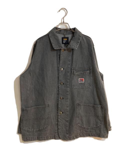 BLUCO WORK GARMENT（ブルコ ワーク ガーメント）BLUCO WORK GARMENT (ブルコ ワーク ガーメント) デニムジャケット グレー サイズ:Ｌの古着・服飾アイテム