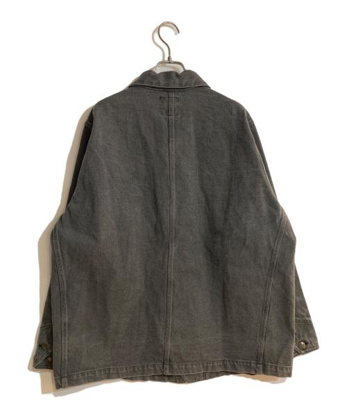 BLUCO WORK GARMENT（ブルコ ワーク ガーメント）BLUCO WORK GARMENT (ブルコ ワーク ガーメント) デニムジャケット グレー サイズ:Ｌの古着・服飾アイテム