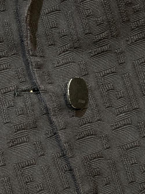 FENDI（フェンディ）FENDI (フェンディ) ズッカ柄セットアップスーツ ネイビー サイズ:38の古着・服飾アイテム