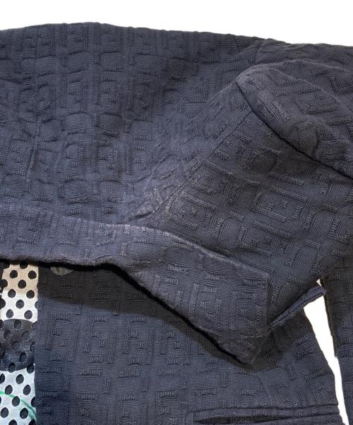 FENDI（フェンディ）FENDI (フェンディ) ズッカ柄セットアップスーツ ネイビー サイズ:38の古着・服飾アイテム