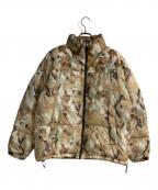 THE NORTH FACEザ ノース フェイス）の古着「Novelty Nuptse Jacket/ノベルティヌプシジャケット」｜ベージュ