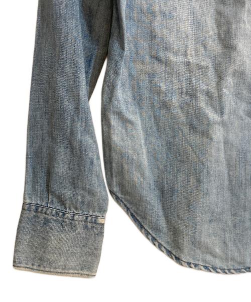 RALPH LAUREN（ラルフローレン）RALPH LAUREN (ラルフローレン) デニムウエスタンシャツ インディゴ サイズ:4の古着・服飾アイテム