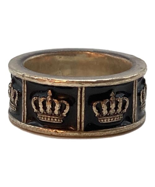 JUSTIN DAVIS（ジャスティンデイビス）JUSTIN DAVIS (ジャスティンデイビス) クラウンモチーフリング シルバー サイズ:不明の古着・服飾アイテム