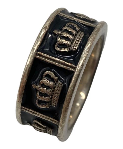 JUSTIN DAVIS（ジャスティンデイビス）JUSTIN DAVIS (ジャスティンデイビス) クラウンモチーフリング シルバー サイズ:不明の古着・服飾アイテム