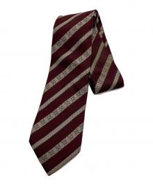 GUCCI（グッチ）の古着「シルクネクタイ」｜ワインレッド