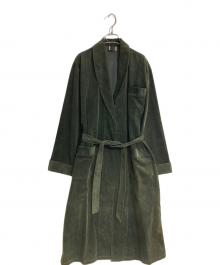 ETS chanterie（イーティーシャンテリー）の古着「メディカルガウンコート」｜グリーン