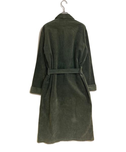 ETS chanterie（イーティーシャンテリー）ETS chanterie (イーティーシャンテリー) メディカルガウンコート グリーン サイズ:Sの古着・服飾アイテム