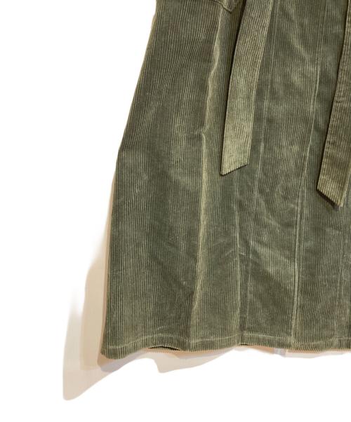 ETS chanterie（イーティーシャンテリー）ETS chanterie (イーティーシャンテリー) メディカルガウンコート グリーン サイズ:Sの古着・服飾アイテム