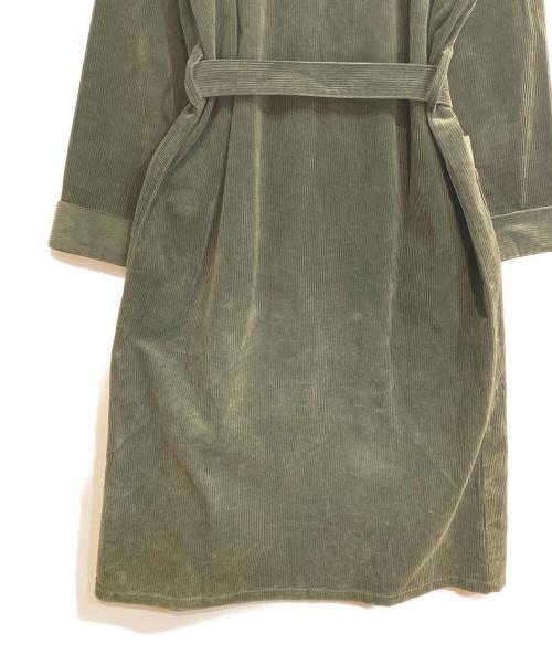 ETS chanterie（イーティーシャンテリー）ETS chanterie (イーティーシャンテリー) メディカルガウンコート グリーン サイズ:Sの古着・服飾アイテム