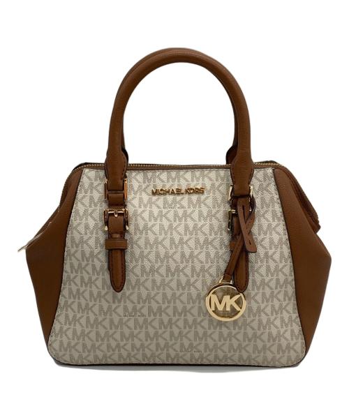 MICHAEL KORS（マイケル・コース）MICHAEL KORS (マイケル・コース) 2WAYショルダーバッグ ブラウンの古着・服飾アイテム