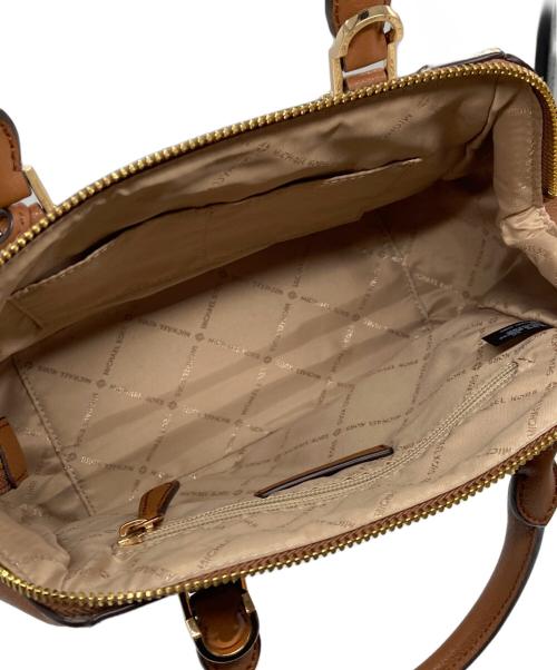 MICHAEL KORS（マイケル・コース）MICHAEL KORS (マイケル・コース) 2WAYショルダーバッグ ブラウンの古着・服飾アイテム