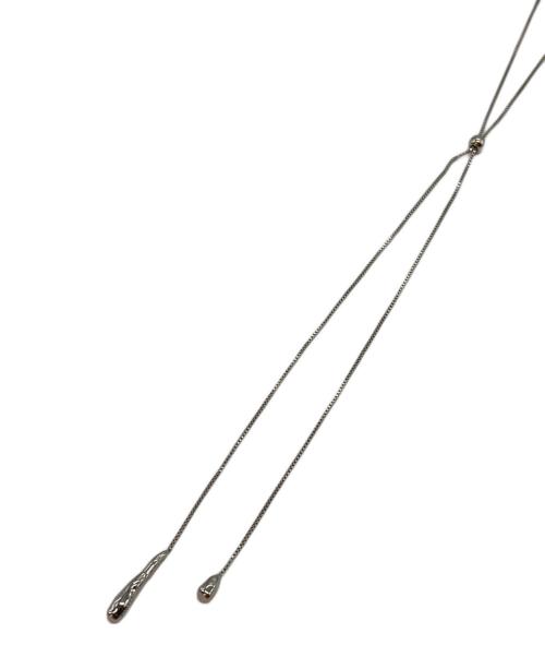 crewre（クルー）crewre (クルー) マルチウェイドロップネックレス シルバーの古着・服飾アイテム