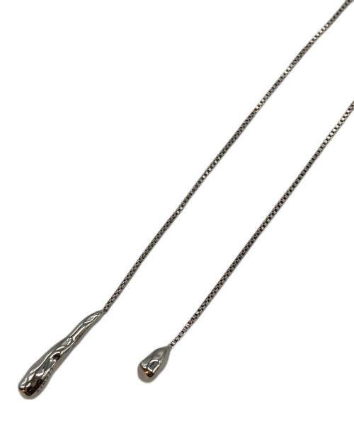 crewre（クルー）crewre (クルー) マルチウェイドロップネックレス シルバーの古着・服飾アイテム