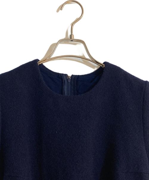 COMME des GARCONS（コムデギャルソン）COMME des GARCONS (コムデギャルソン) 97AW切替変形マキシワンピース ネイビー サイズ:Mの古着・服飾アイテム