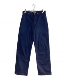 NIGEL CABOURN（ナイジェルケーボン）の古着「HERRINGBONE WORK PANT」｜ネイビー