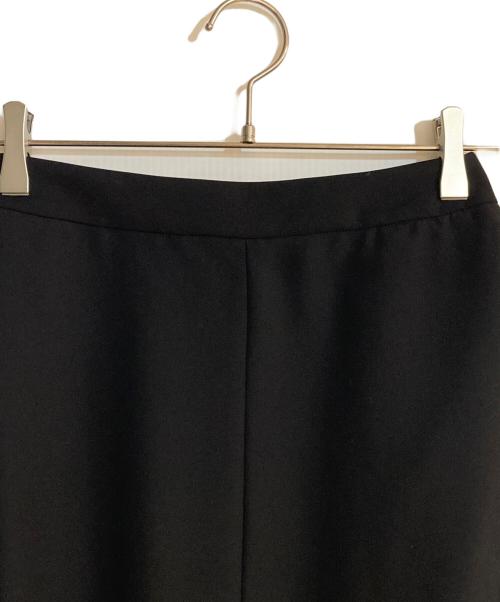 ADORE（アドーア）ADORE (アドーア) ドライタッチジョーゼットスカート ブラック サイズ:36 未使用品の古着・服飾アイテム