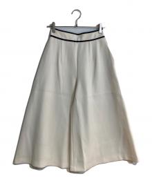 ADORE（アドーア）の古着「エアーダブルクロスパンツ」｜ベージュ