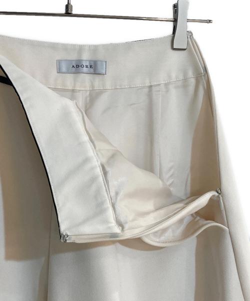 ADORE（アドーア）ADORE (アドーア) エアーダブルクロスパンツ ベージュ サイズ:36の古着・服飾アイテム