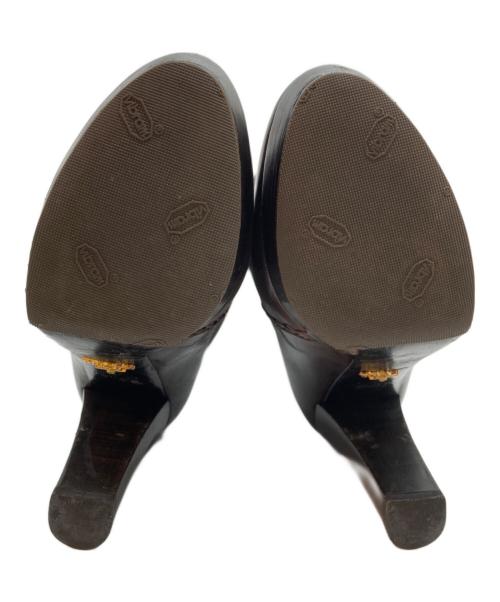 PRADA（プラダ）PRADA (プラダ) ロングブーツ ブラック サイズ:37の古着・服飾アイテム