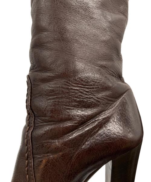 PRADA（プラダ）PRADA (プラダ) ロングブーツ ブラック サイズ:37の古着・服飾アイテム