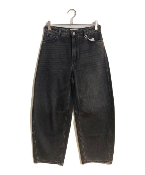 WEEKEND Max Mara（ウィークエンド マックスマーラ）WEEKEND Max Mara (ウィークエンド マックスマーラ) [ダグラス]ピュアコットンデニムパンツ ブラック サイズ:40 未使用品の古着・服飾アイテム