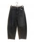 WEEKEND Max Mara（ウィークエンド マックスマーラ）の古着「[ダグラス]ピュアコットンデニムパンツ」｜ブラック